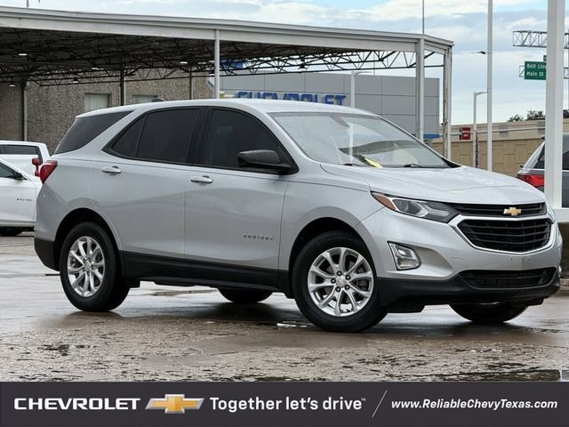 Used 2019 Chevrolet Equinox LS with VIN 3GNAXHEV0KL158306 for sale in Richardson, TX