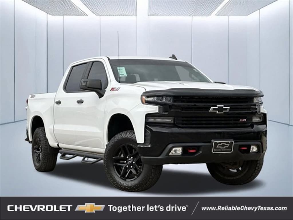 Used 2021 Chevrolet Silverado 1500 LT Trail Boss Truck Crew Cab