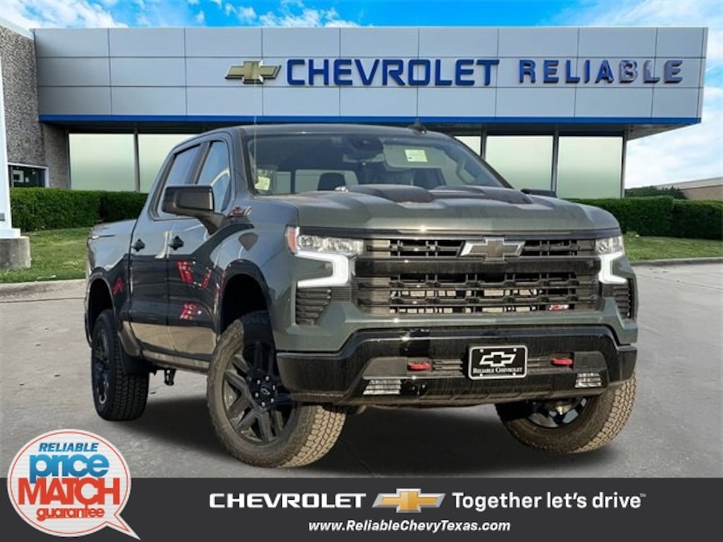 New 2025 Chevrolet Silverado 1500 LT Trail Boss Truck Crew Cab