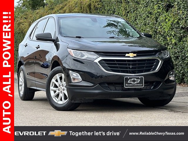 Used 2018 Chevrolet Equinox LS with VIN 2GNAXHEV7J6231934 for sale in Richardson, TX