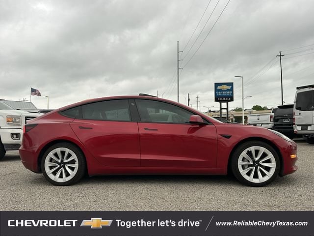 Used 2021 Tesla Model 3 Base with VIN 5YJ3E1EB0MF053996 for sale in Richardson, TX