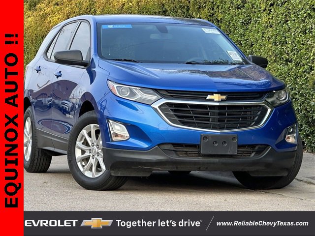 Used 2019 Chevrolet Equinox LS with VIN 3GNAXHEV0KS540860 for sale in Richardson, TX