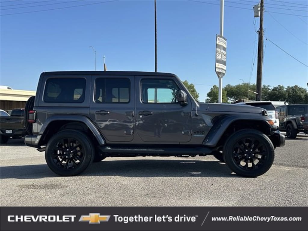 Used 2021 Jeep Wrangler 4xe Unlimited Sahara High Altitude SUV
