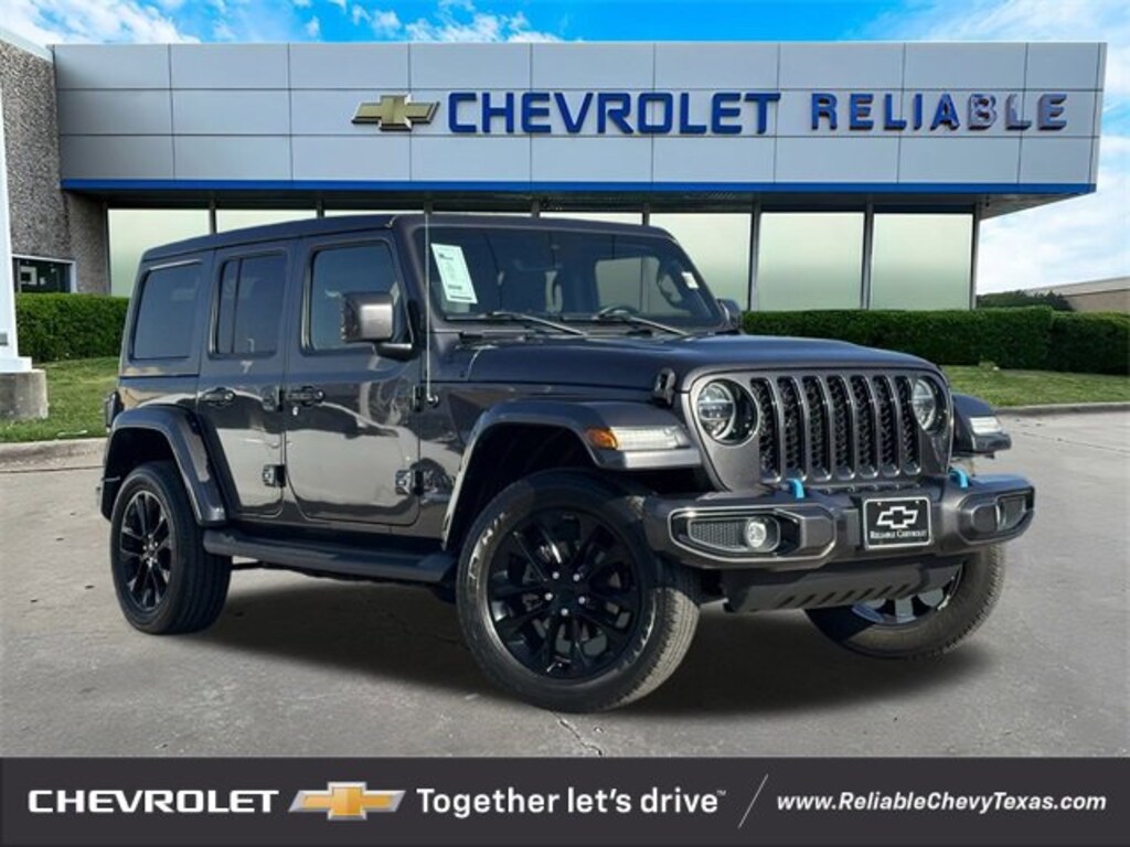 Used 2021 Jeep Wrangler 4xe Unlimited Sahara High Altitude SUV