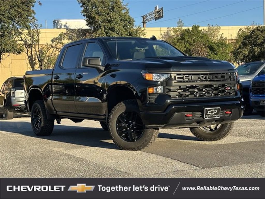 New 2026 Chevrolet Silverado 1500 Custom Trail Boss Truck Crew Cab