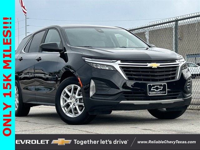 Certified 2023 Chevrolet Equinox LT with VIN 3GNAXJEG7PL252733 for sale in Richardson, TX