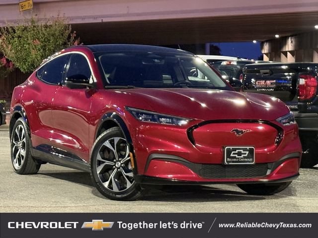 Used 2021 Ford Mustang Mach-E Premium RWD with VIN 3FMTK3R72MMA45223 for sale in Richardson, TX