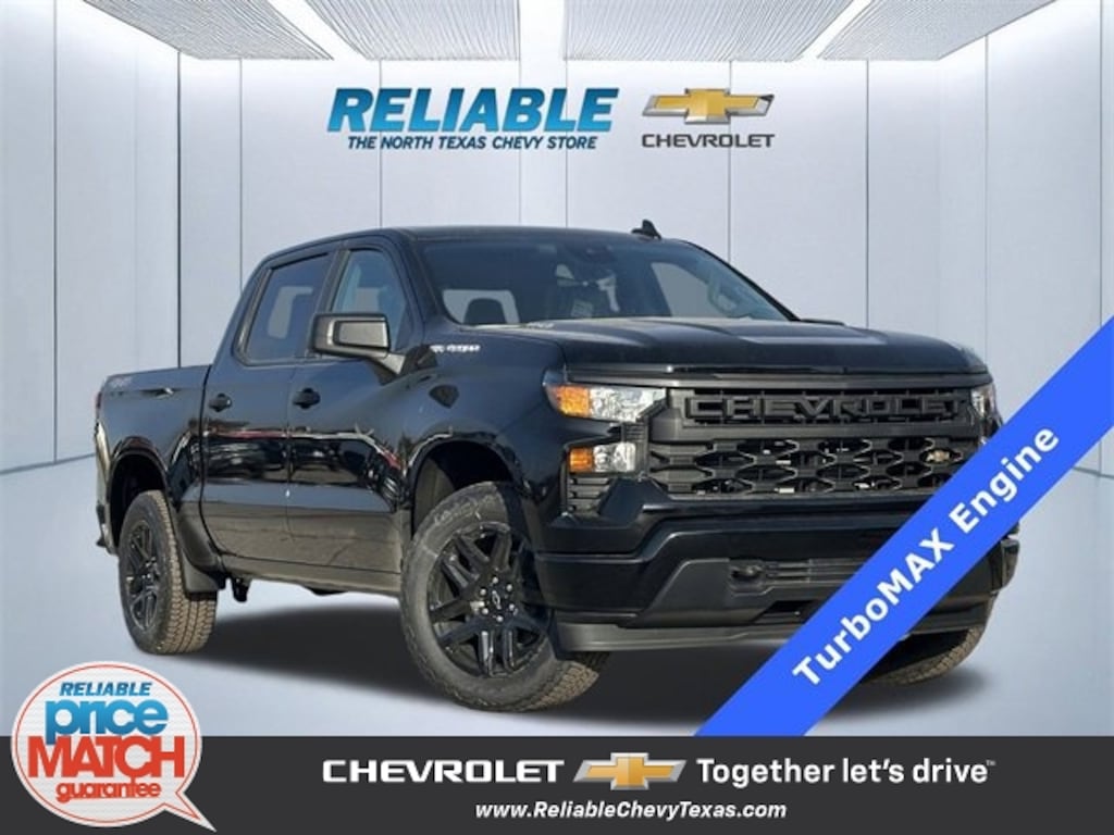 New 2026 Chevrolet Silverado 1500 Custom Truck Crew Cab