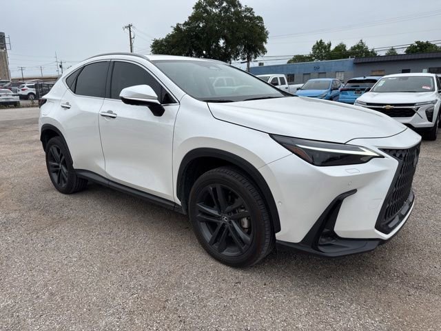 White 2025 Lexus NX Hybrid 450h+ Luxury AWD SUV / Crossover Automatic