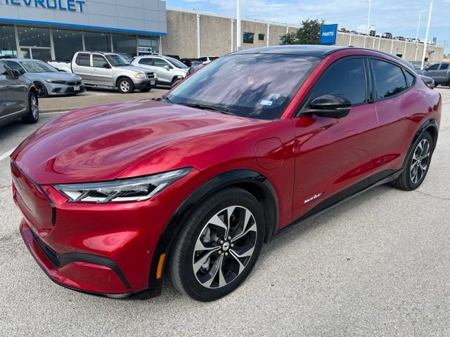 Used 2021 Ford Mustang Mach-E Premium RWD with VIN 3FMTK3R72MMA45223 for sale in Richardson, TX