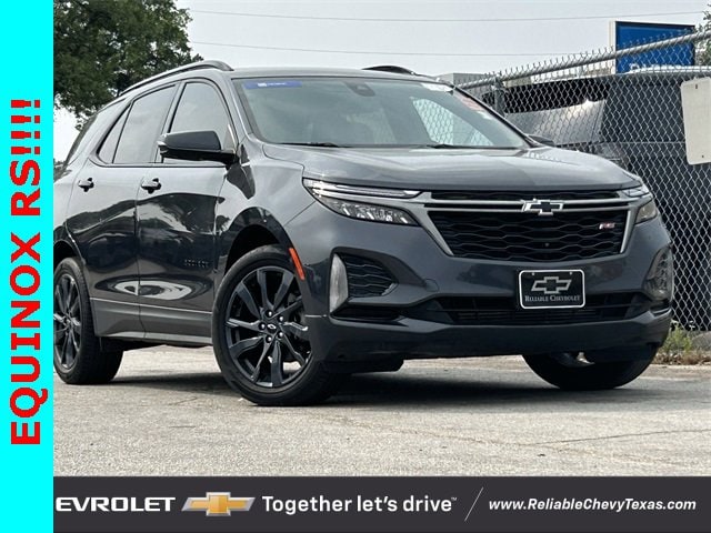 Certified 2023 Chevrolet Equinox RS with VIN 3GNAXMEG8PS108647 for sale in Richardson, TX
