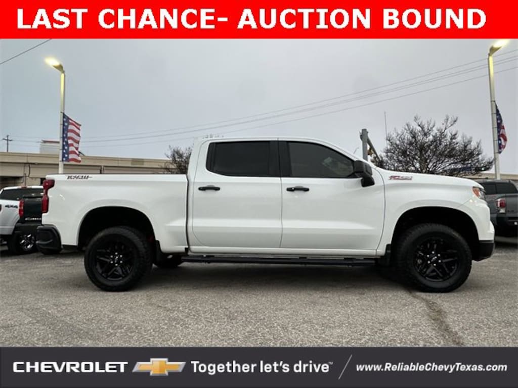 Used 2023 Chevrolet Silverado 1500 LT Trail Boss Truck Crew Cab