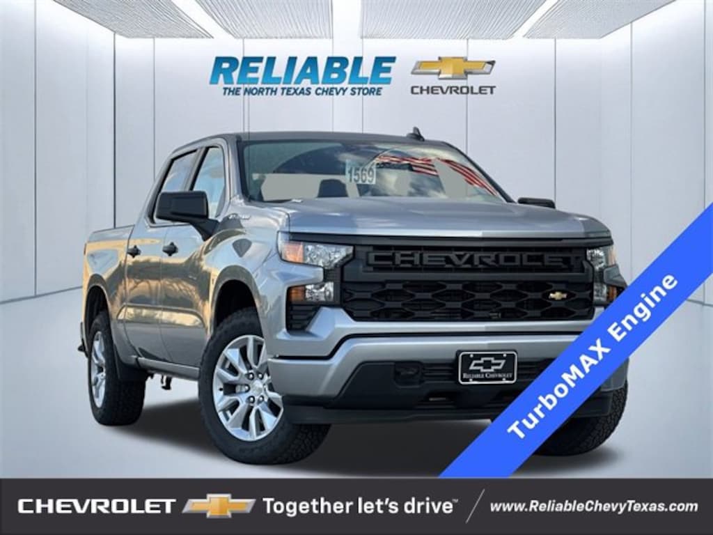 New 2026 Chevrolet Silverado 1500 Custom Truck Crew Cab