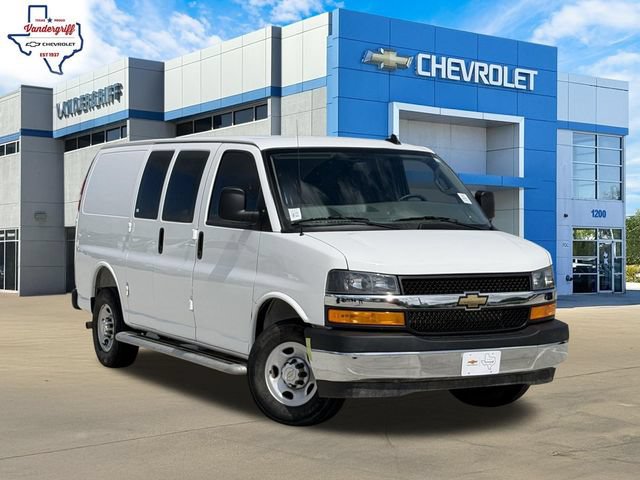 Summit White 2025 Chevrolet Express Cargo Van Rear-Wheel Drive 8-Speed Automatic