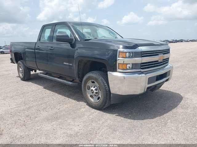 Black 2018 Chevrolet Silverado 2500HD Pickup Truck Four-Wheel Drive Automatic