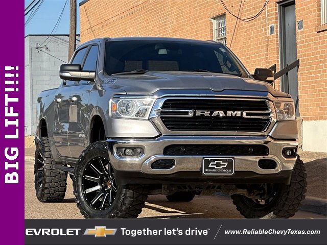 Used 2019 RAM Ram 1500 Pickup Big Horn/Lone Star with VIN 1C6SRFFT6KN667994 for sale in Richardson, TX