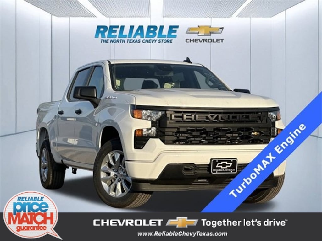 New 2026 Chevrolet Silverado 1500 Custom Truck Crew Cab