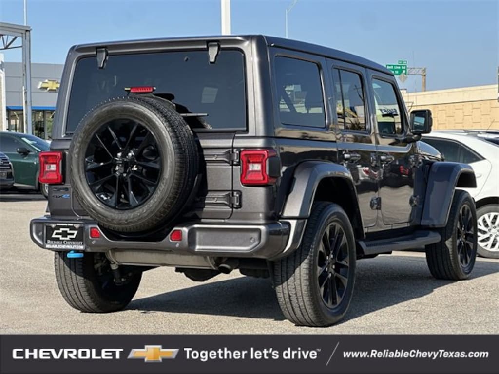 Used 2021 Jeep Wrangler 4xe Unlimited Sahara High Altitude SUV