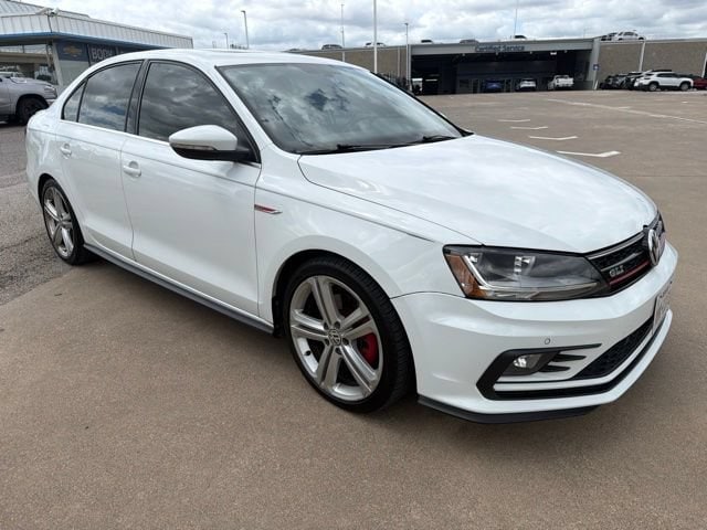White 2017 Volkswagen Jetta GLI 2.0T FWD Sedan Front-Wheel Drive 