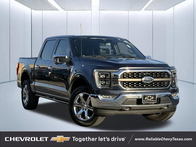 Gray 2021 Ford F-150 Pickup Truck Four-Wheel Drive 10-Speed Automatic