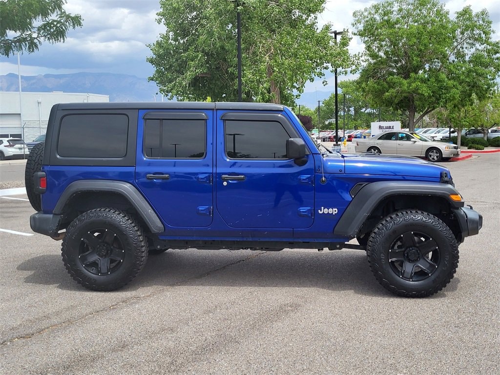 Used 2019 Jeep Wrangler Unlimited Sport S with VIN 1C4HJXDN2KW639852 for sale in Albuquerque, NM