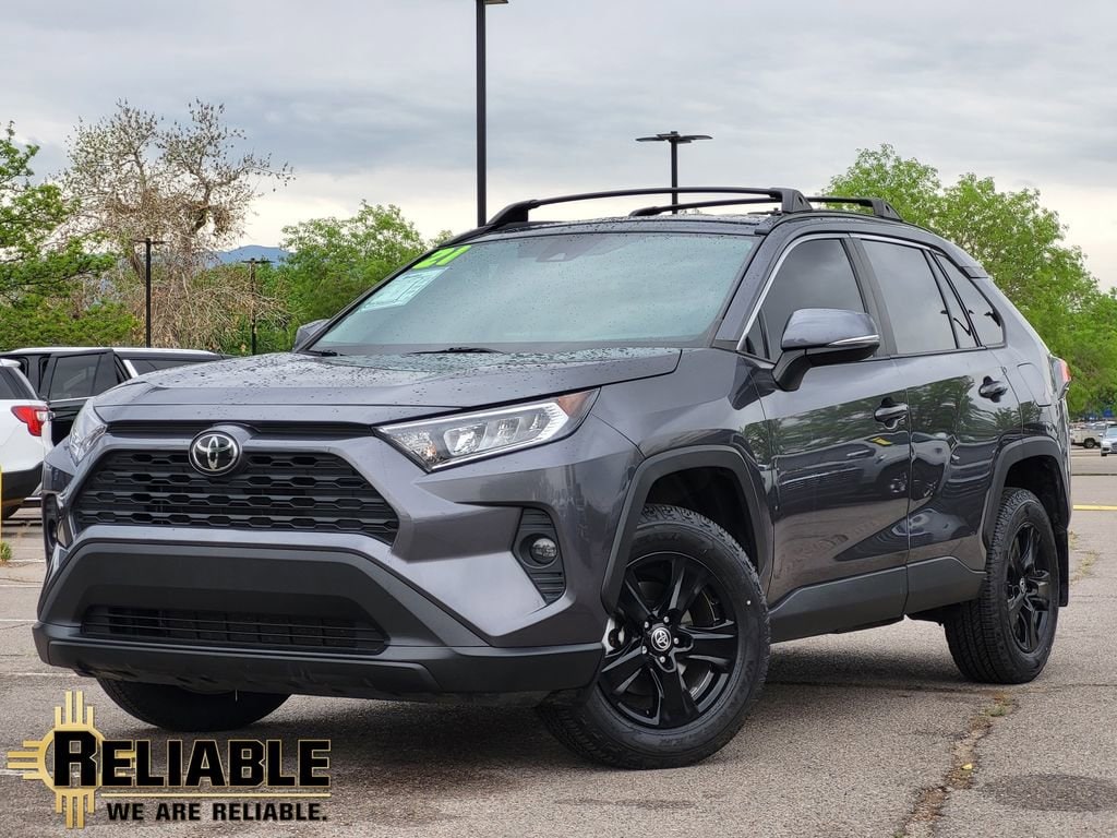Gray 2021 Toyota RAV4 XLE AWD SUV / Crossover All-Wheel Drive Automatic