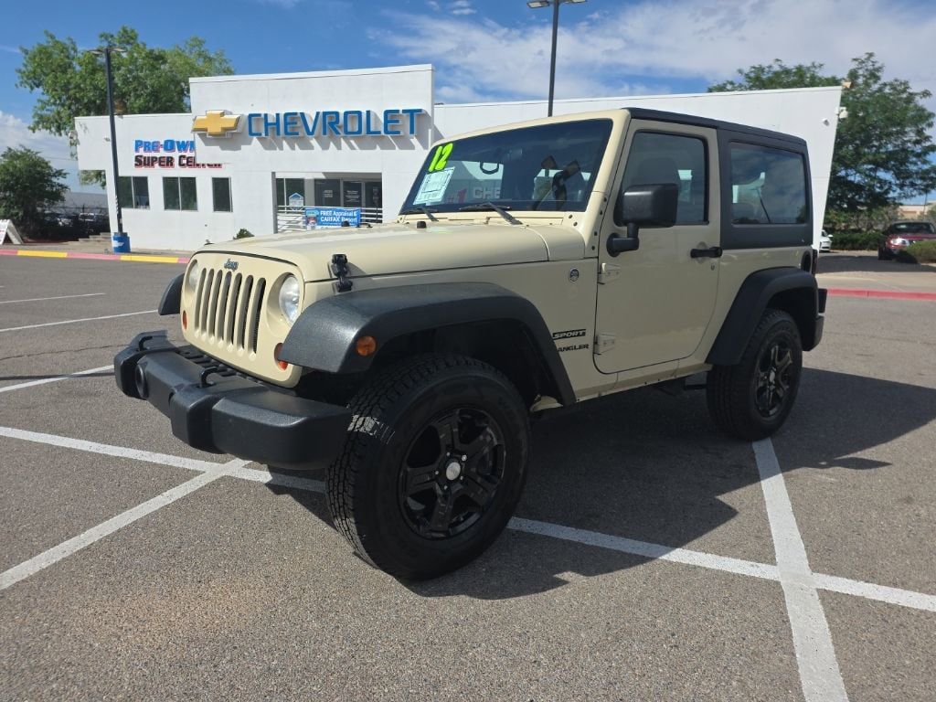 Used 2012 Jeep Wrangler Sport SUV