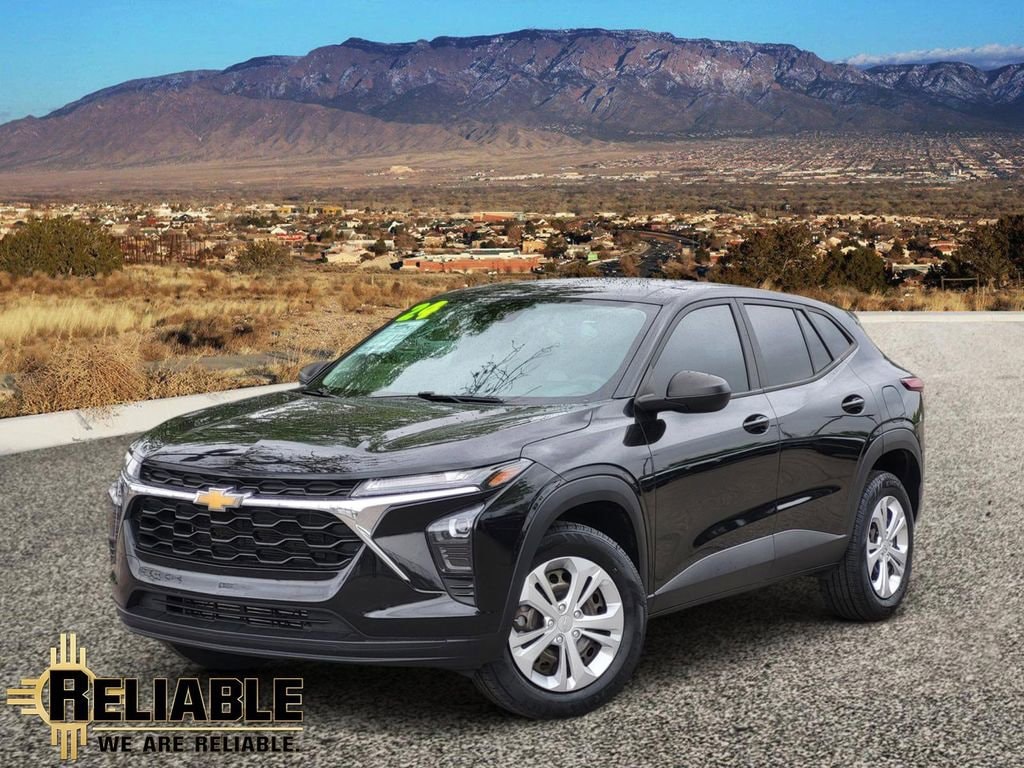 Mosaic Black Metallic 2024 Chevrolet Trax LS FWD SUV / Crossover Front-Wheel Drive Automatic