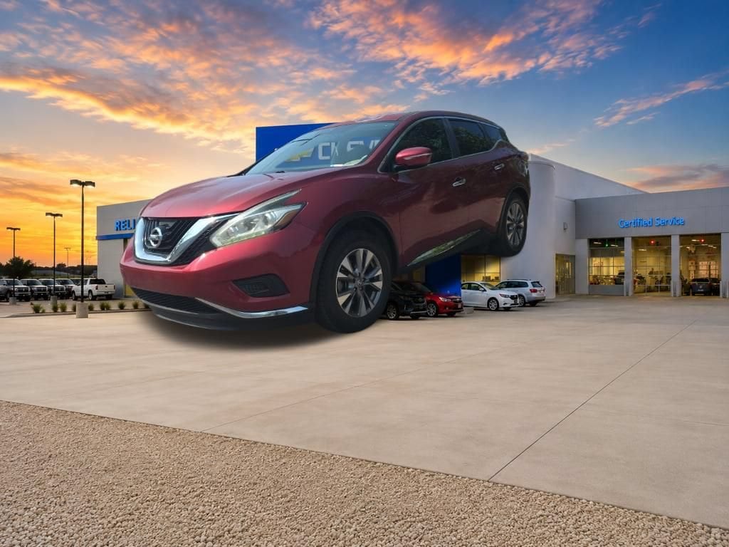 Red 2015 Nissan Murano SUV / Crossover All-Wheel Drive Automatic