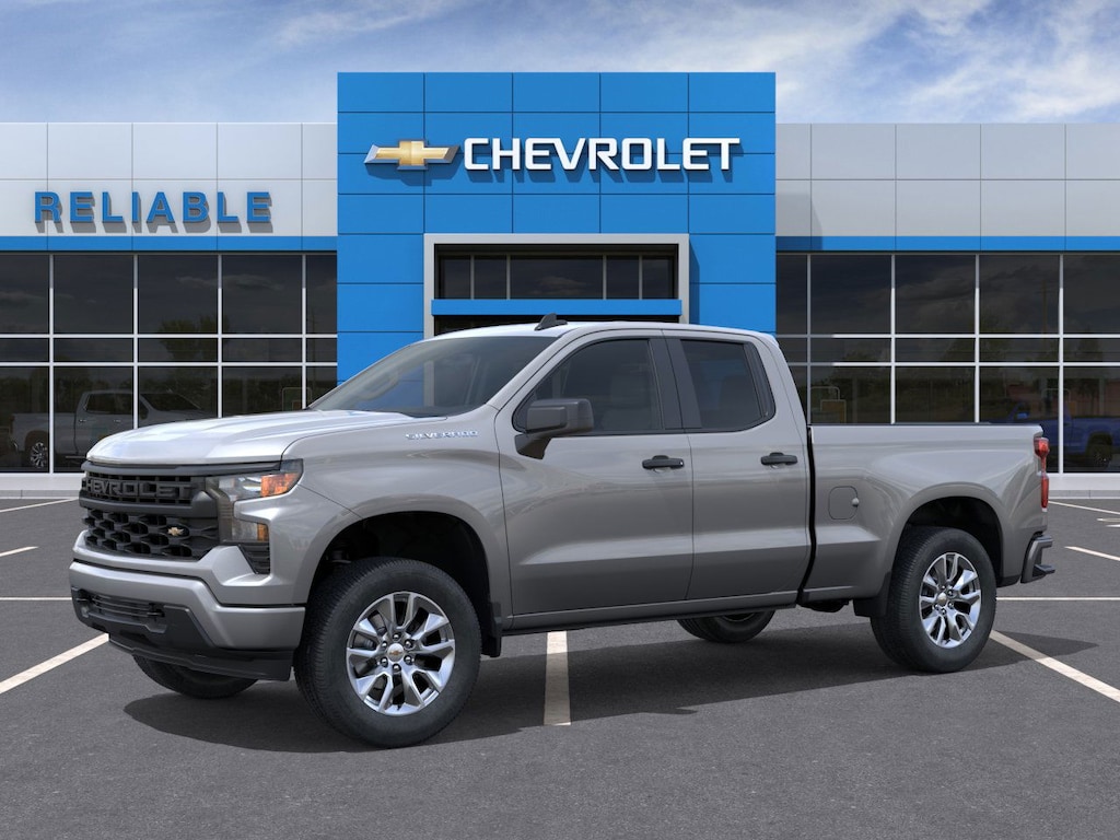 New 2026 Chevrolet Silverado 1500 Custom Truck Double Cab
