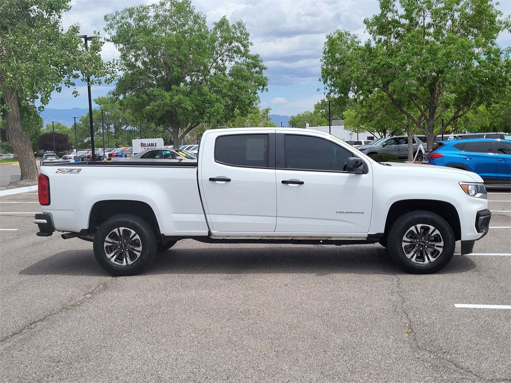 Certified 2022 Chevrolet Colorado Z71 with VIN 1GCGTDEN8N1127954 for sale in Albuquerque, NM