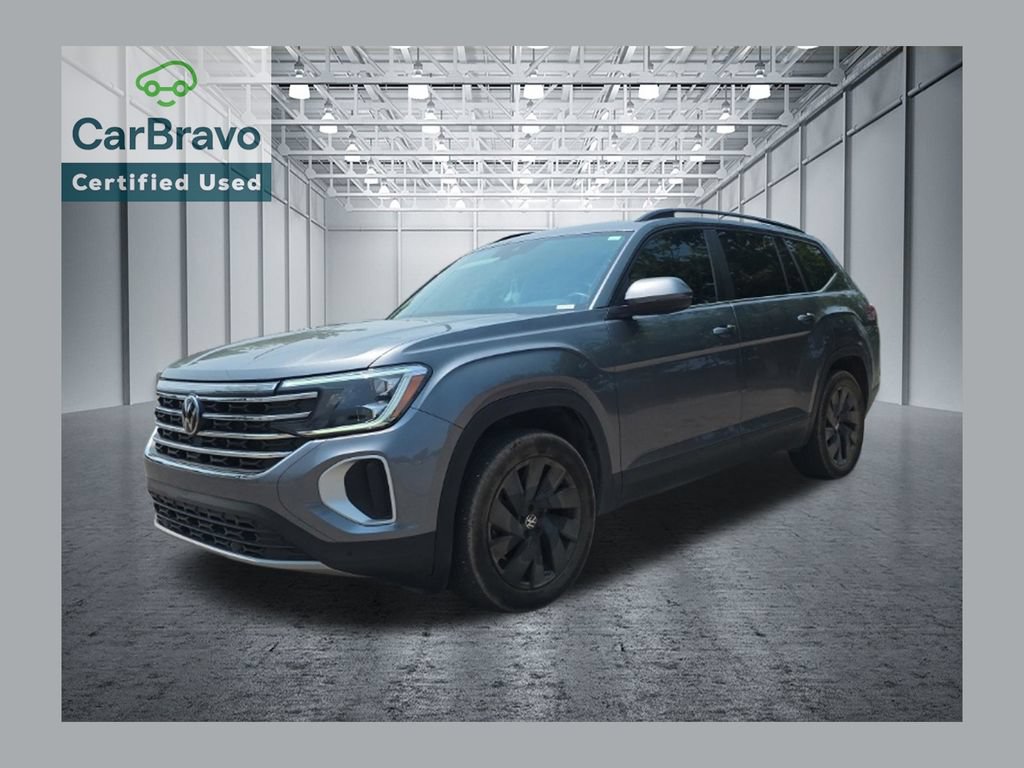 Gray 2025 Volkswagen Atlas SUV / Crossover All-Wheel Drive 8-Speed Automatic