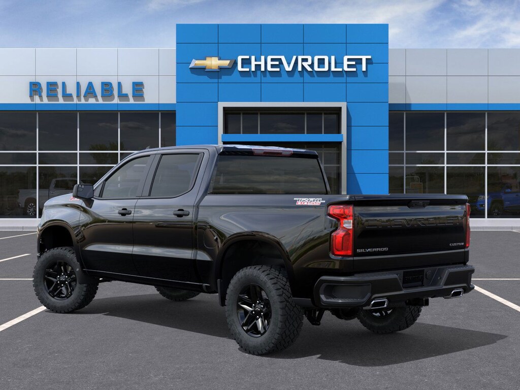 New 2026 Chevrolet Silverado 1500 Custom Trail Boss Truck Crew Cab