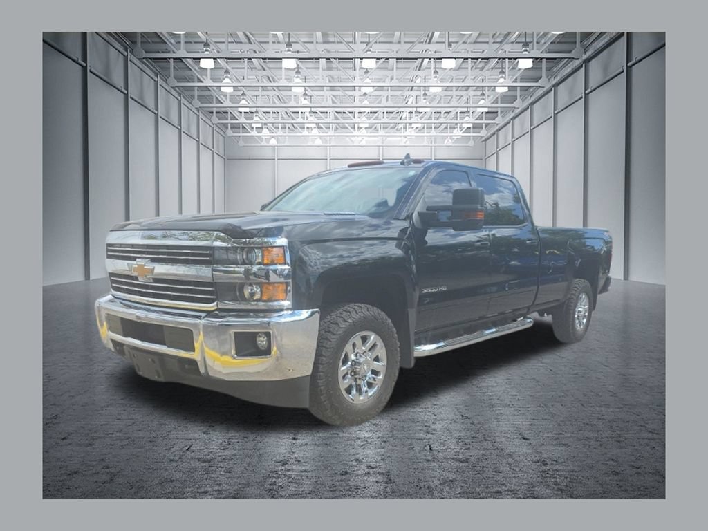 Black 2016 Chevrolet Silverado 3500HD Pickup Truck Four-Wheel Drive Automatic