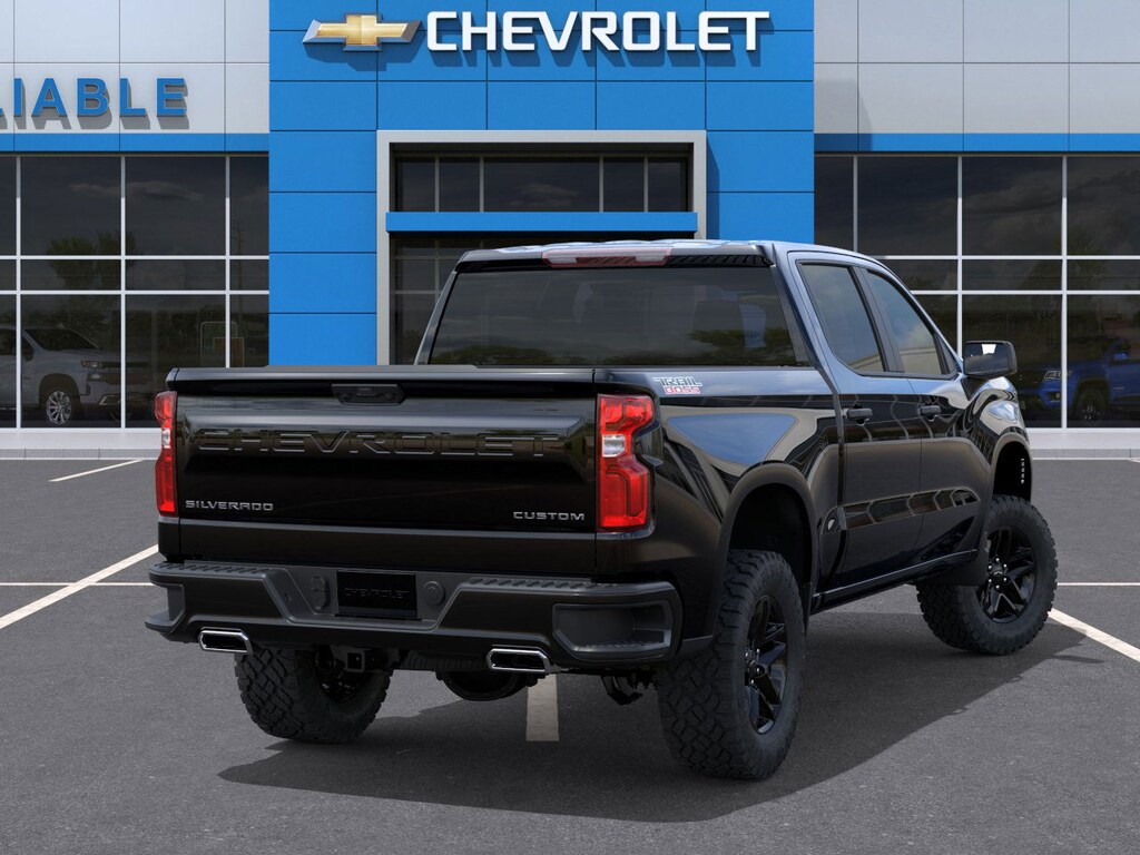 New 2026 Chevrolet Silverado 1500 Custom Trail Boss Truck Crew Cab