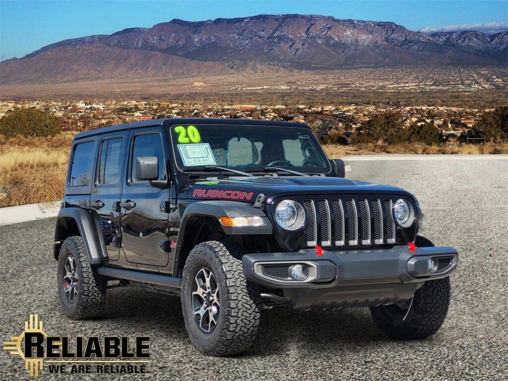 Used 2020 Jeep Wrangler Unlimited Rubicon 4x4 SUV
