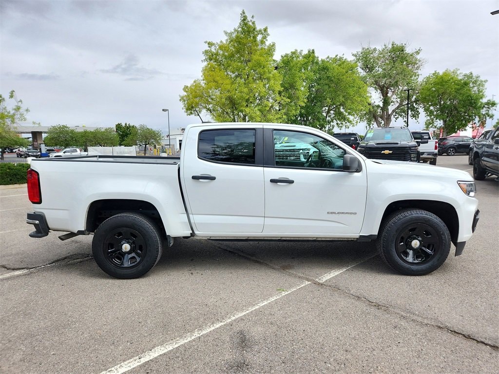 Certified 2022 Chevrolet Colorado Work Truck with VIN 1GCGSBEA1N1102446 for sale in Albuquerque, NM