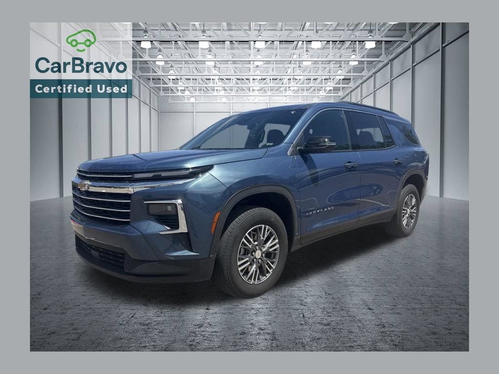 Lakeshore Blue Metallic 2026 Chevrolet Traverse SUV / Crossover Four-Wheel Drive Automatic