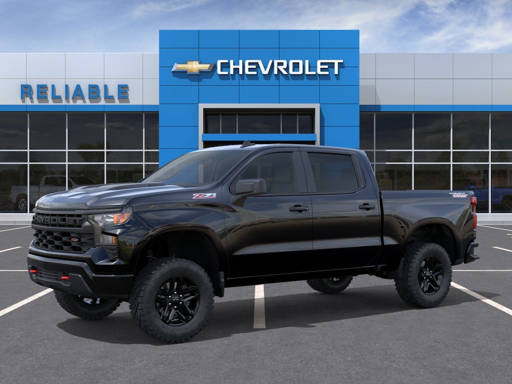 New 2026 Chevrolet Silverado 1500 Custom Trail Boss Truck Crew Cab