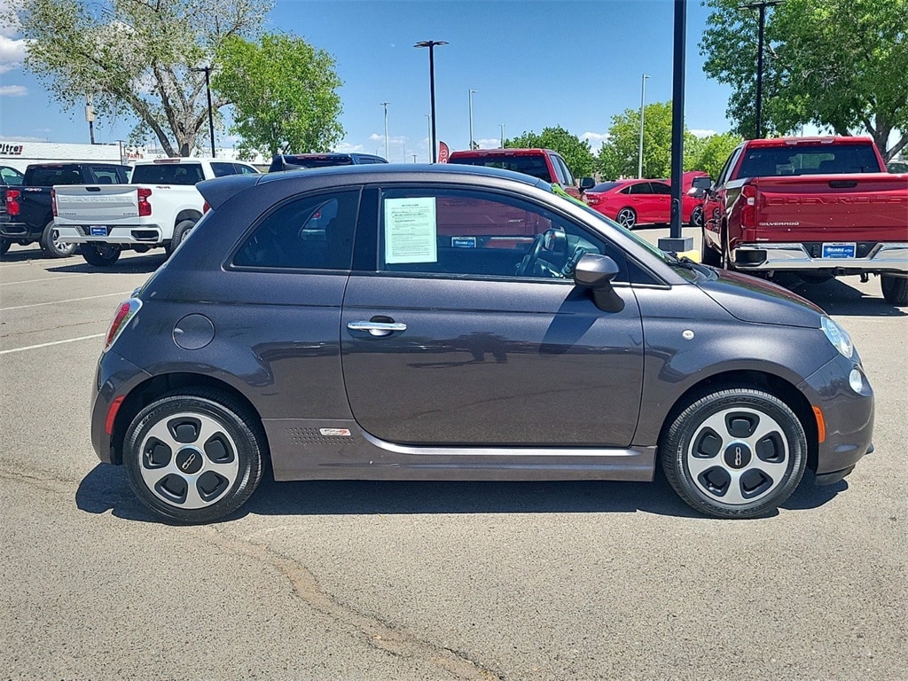 Used 2017 FIAT 500e Battery Electric with VIN 3C3CFFGE1HT600660 for sale in Albuquerque, NM
