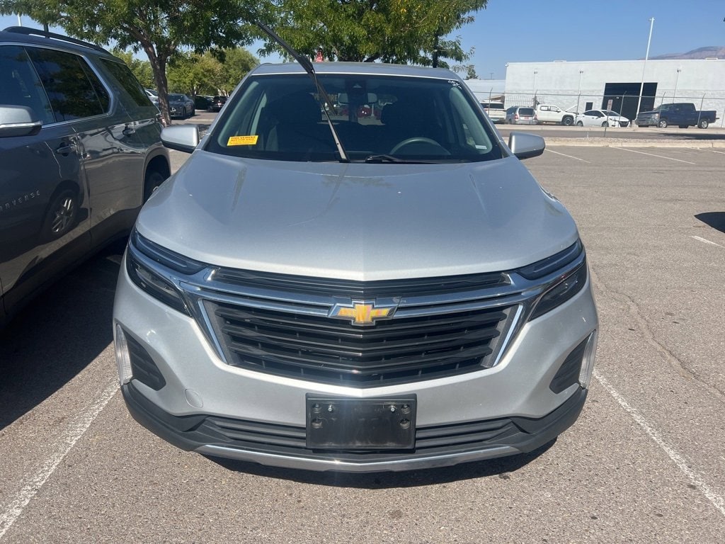 Certified 2022 Chevrolet Equinox LT with VIN 3GNAXUEV3NL136801 for sale in Albuquerque, NM