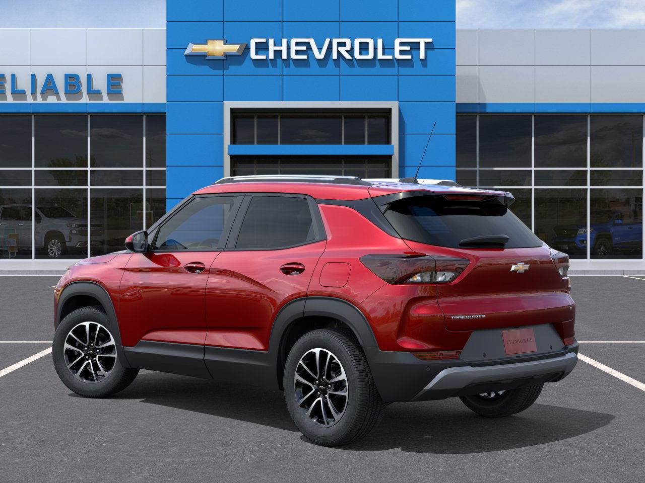 New 2026 Apex Red Chevrolet LT image 3
