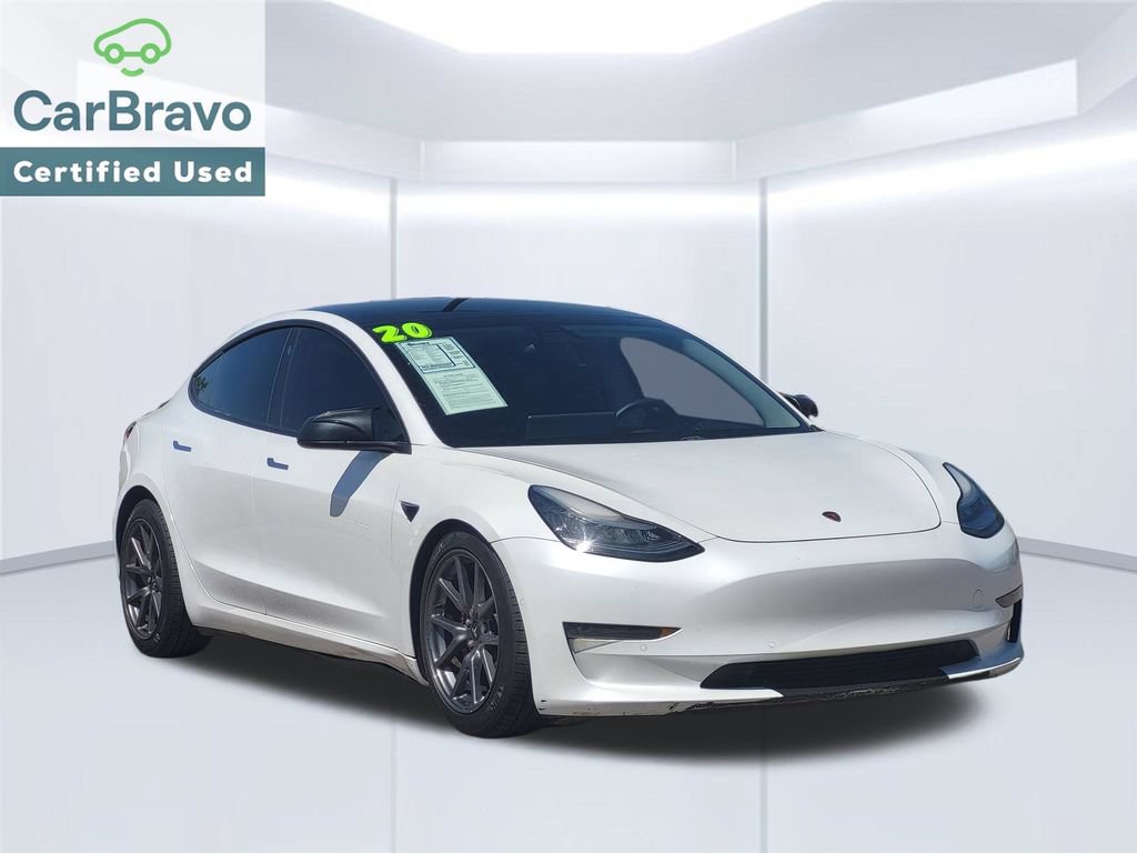 Used 2020 Tesla Model 3 Base with VIN 5YJ3E1EA8LF804204 for sale in Albuquerque, NM