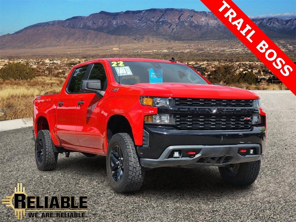Used 2022 Chevrolet Silverado 1500 LTD Custom Trail Boss Truck