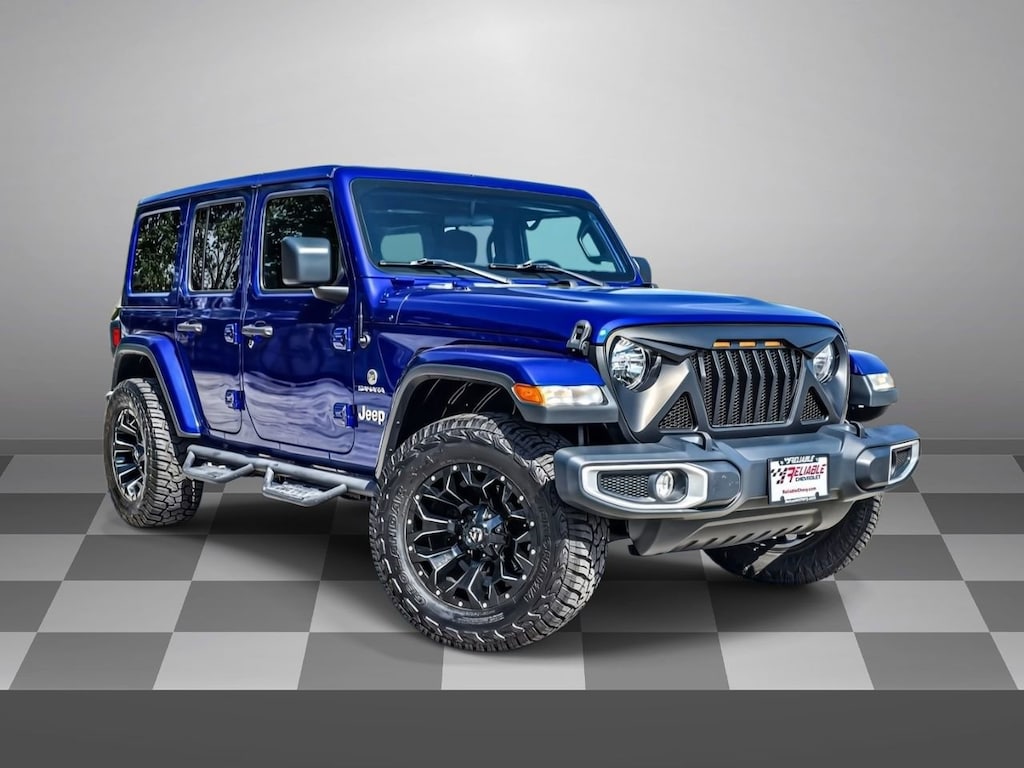 Used 2020 Jeep Wrangler Unlimited Sahara 4x4 SUV