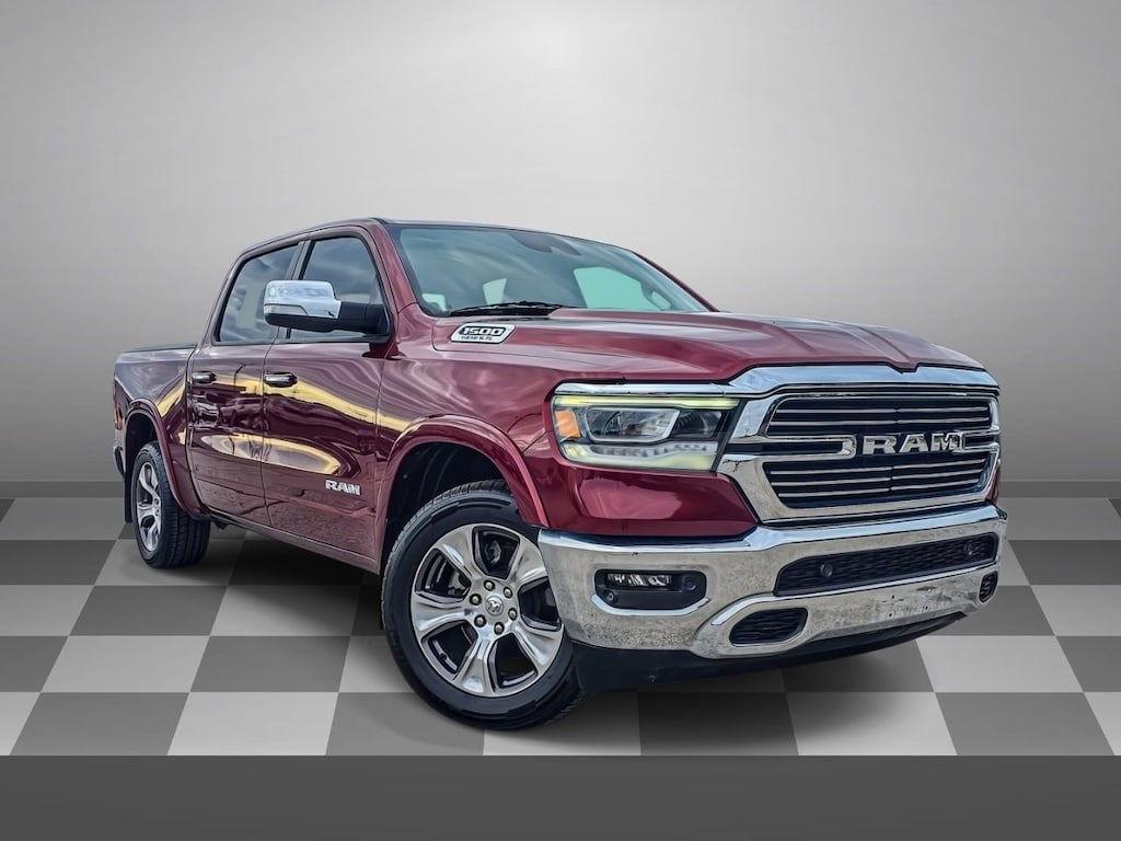 Used 2021 Ram 1500 Laramie Crew Cab 4x4 57 Box Truck Crew Cab
