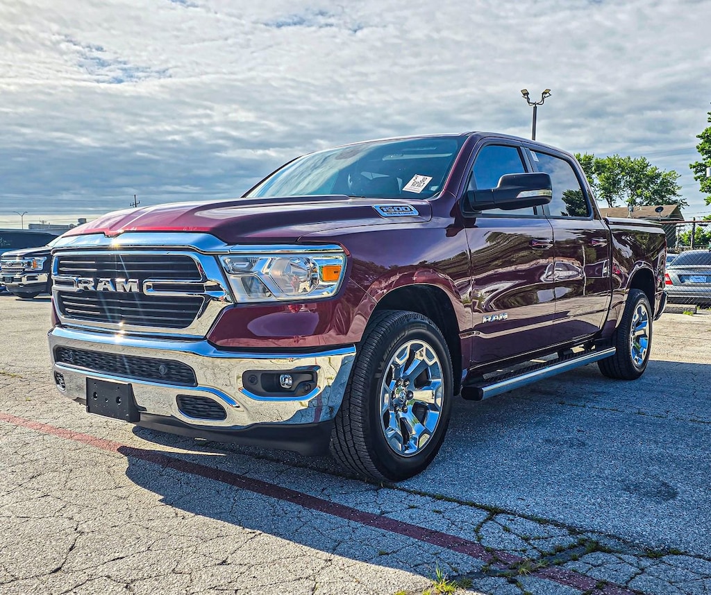 Used 2021 Ram 1500 Big Horn Crew Cab 4x4 57 Box Truck
