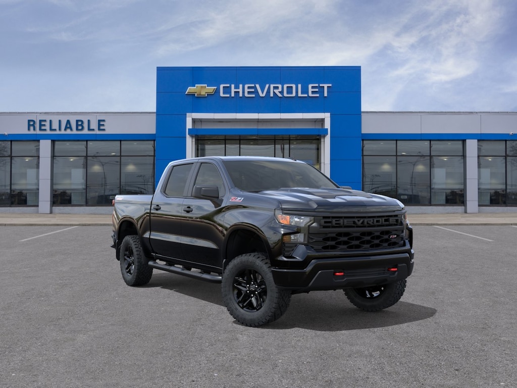 New 2026 Chevrolet Silverado 1500 Custom Trail Boss Truck Crew Cab