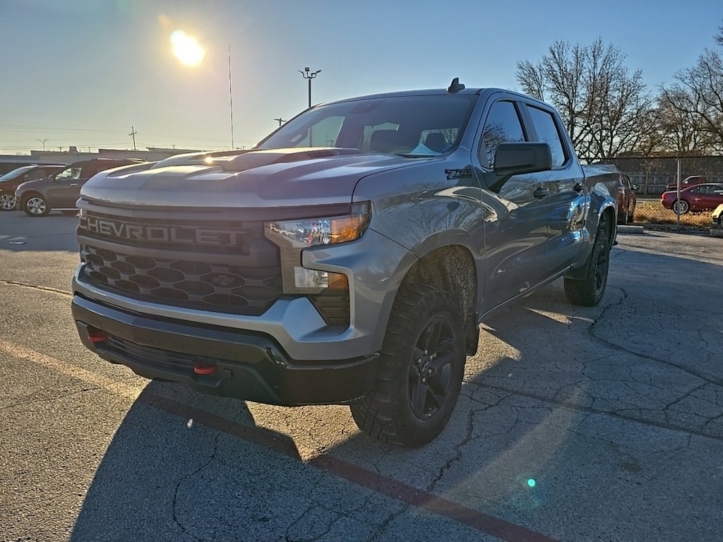 Used 2023 Chevrolet Silverado 1500 Custom Trail Boss Truck Crew Cab