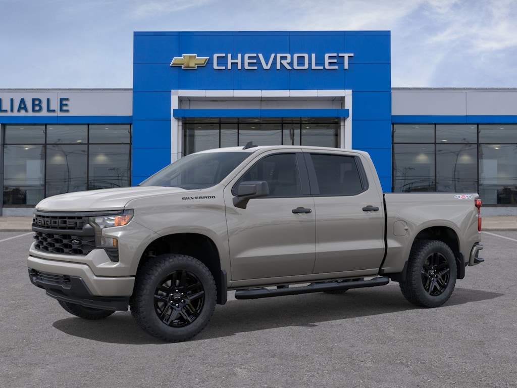 New 2026 Chevrolet Silverado 1500 Custom Truck Crew Cab